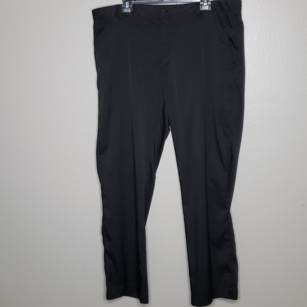 Black Nike Golf Pants 40x32 Flat Front